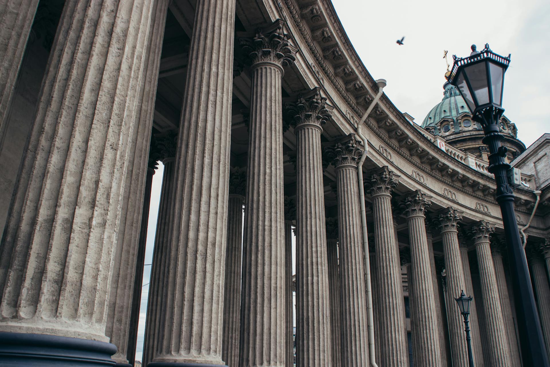 Visual diagram of four content pillar categories with example Instagram posts in each