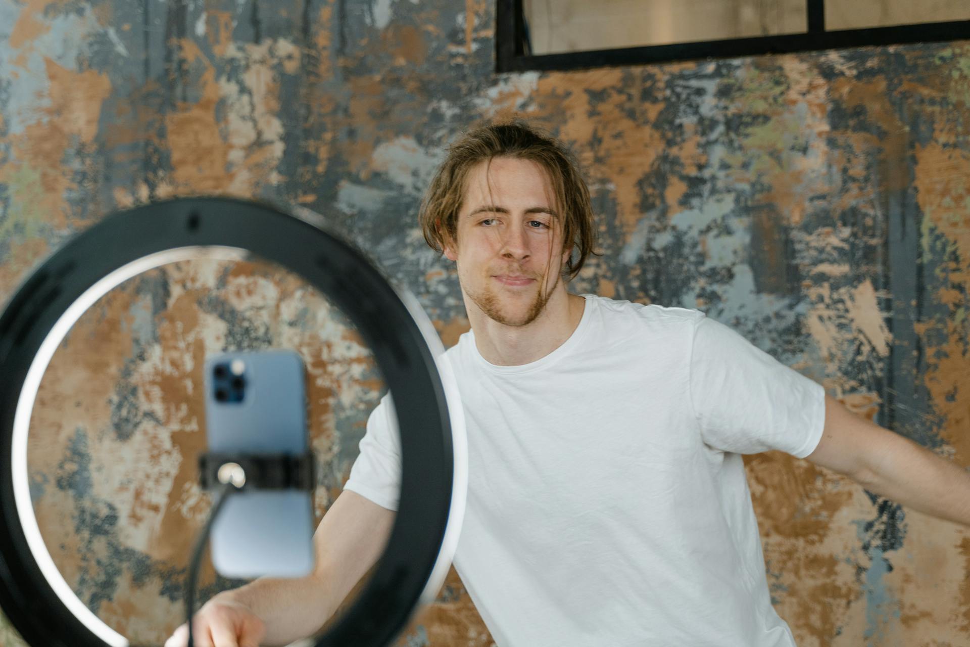 Phone screen showing Instagram Reels interface with viral video playing